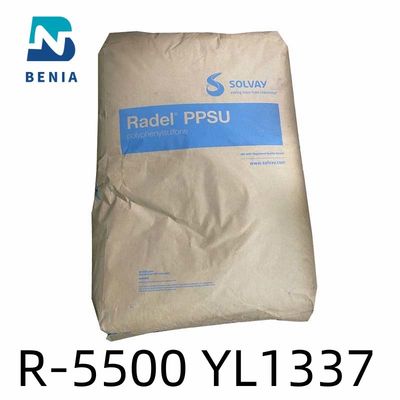 Radel R-5500 YL1337 PPSU material Solvay para o plástico da engenharia