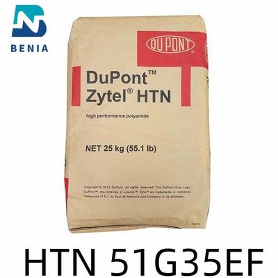 Resina da poliamida do elevado desempenho de Zytel HTN51G35EF da resina do PA de Du Pont PPA GF35