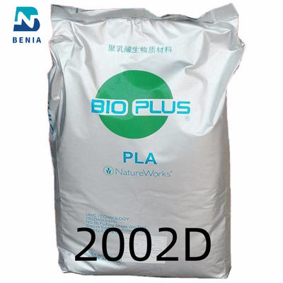Pelotas materiais biodegradáveis Ingeo 2002D do PLA de NatureWorks Compostable