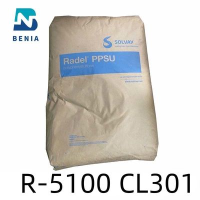 Engenharia da resina de Solvay PPSU Radel R-5100 CL301 Polyphenylsulfone plástica no estoque toda a cor