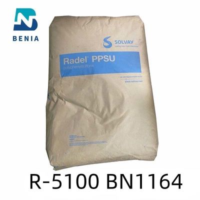 Opaco plástico da engenharia da resina de Solvay PPSU Radel R-5100 BN1164 Polyphenylsulfone toda a cor