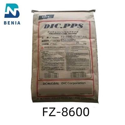 O mineral do vidro da resina de PolyphenyleneSulfide dos grânulo de DIC PPS FZ-8600 DIC.PPS reforçou toda a cor
