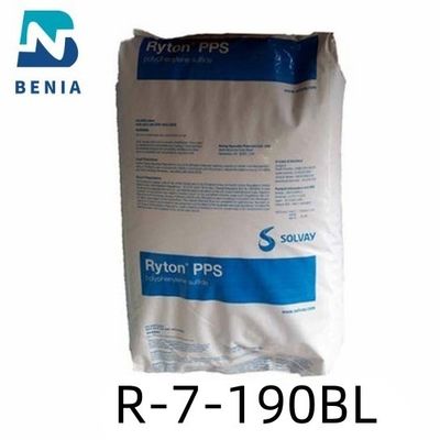 O mineral do vidro da resina de PolyphenyleneSulfide dos grânulo de Solvay PPS Ryton R-7-190BL reforçou toda a cor
