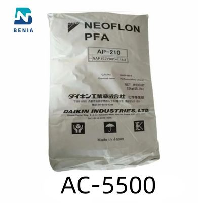 Pó da pelota do Virgin de DAIKIN PFA Neoflon AC-5500 Perfluoropolymers PFA no ESTOQUE