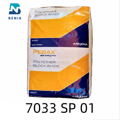 O calor termoplástico do elastómetro do SP 01 de Arkema Pebax 7033 e o Virgin resistente UV granulam toda a cor