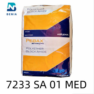 O Virgin do SA 01 MED Thermoplastic Elastomer Medical Application de Arkema Pebax 7233 granula toda a cor