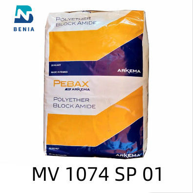 O calor 1074 termoplástico do elastómetro do SP 01 de Arkema Pebax milivolt e o Virgin resistente UV granulam toda a cor