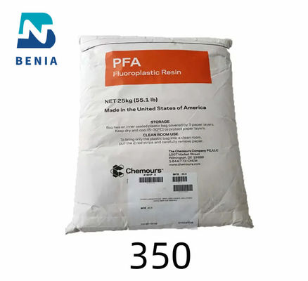 Dupont PFA 350 Perfluoroalcoxy PFA tipo virgem Pellet Formulário de pó para filme