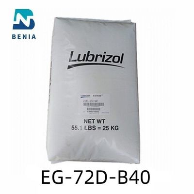 Lubrizol TPU Tecoflex EG-72D-B40 TPU EG-72D-B40 Polyurethanes termoplásticos Resina em estoque