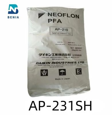 DAIKIN PFA Neoflão AP-231SH Perfluoropolímeros PFA Pellet em pó virgem