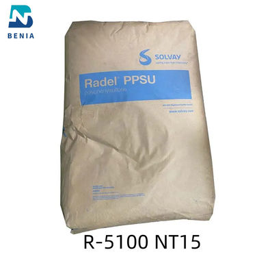 Solvay PPSU Radel R-5100 NT15 Engenharia Plástico Resina Opaca