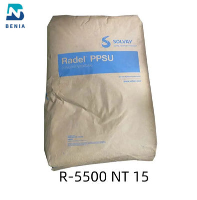 Solvay PPSU Radel R-5500 NT 15 Polyphenylsulfone Plástico de Engenharia