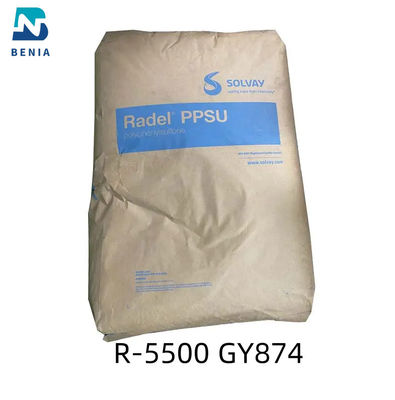 Solvay Ppsu Radel R-5500 Gy874 Resina de plástico opaco de engenharia